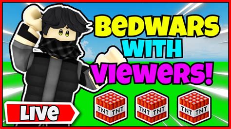 Live Roblox Bedwars Season 5 Stream Roblox Bedwars New Update Youtube
