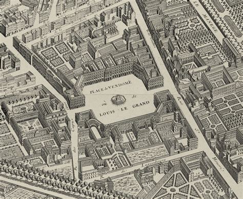 Turgot 1734 1739 Plan De Paris Majesty Maps And Prints