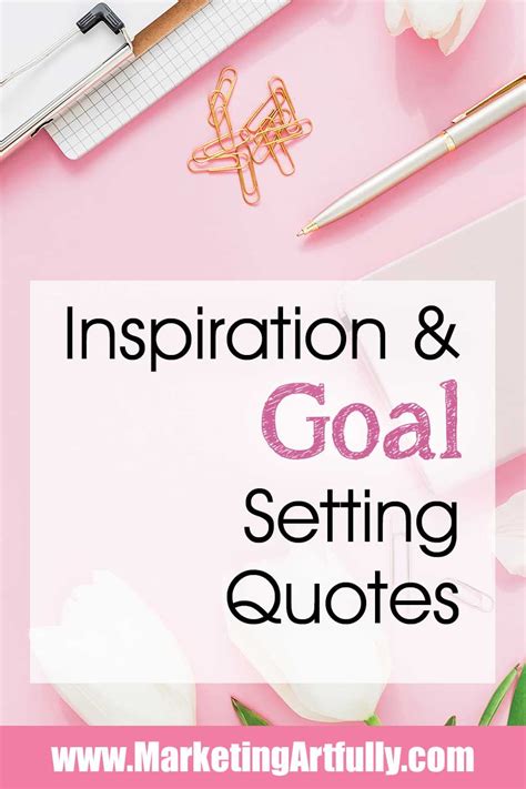 Inspirational Resolution And Goal Setting Quotes Goals