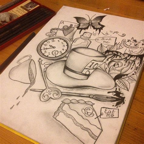 Alice In Wonderland Drawing Drawing Alice In Wonderland Draw Alice In