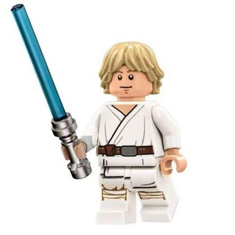 Lego Star Wars Minifigure Luke Skywalker With Lightsaber 75159