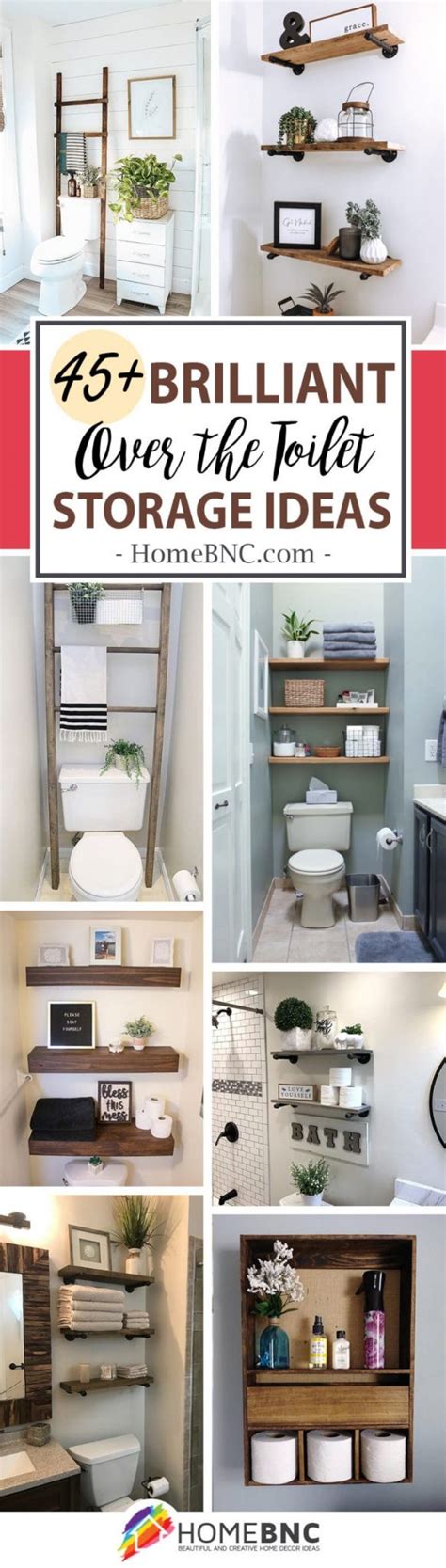 45 Best Over The Toilet Storage Ideas And Designs For 2023