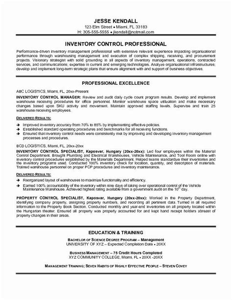 Check spelling or type a new query. √ 25 Inventory Control Specialist Resume in 2020 | Cover ...