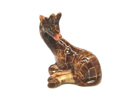 Here you'll find the best prices home decor, collectible figurines, collectible plates and much more. Animal Ceramic giraffe Small Figurines Miniature Statue ...