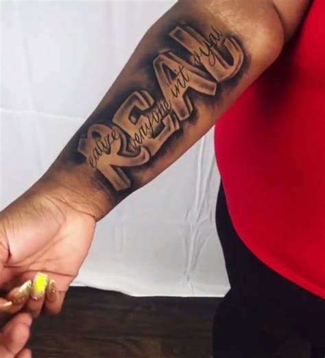 Loyalty Forearm Arm Tattoos For Black Men Viraltattoo