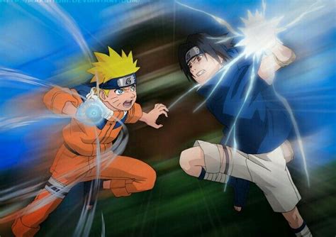 Are Sasukes Hopes That The Chidori Will Overcome The Rasengan In A Clash Totally In Vain Quora