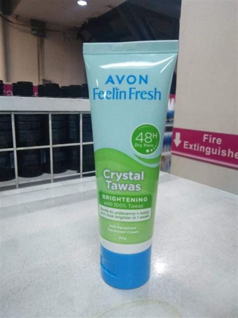 Avon Feeling Fresh Queltch Crystal Tawas Cream Deodorant 55g Lazada Ph