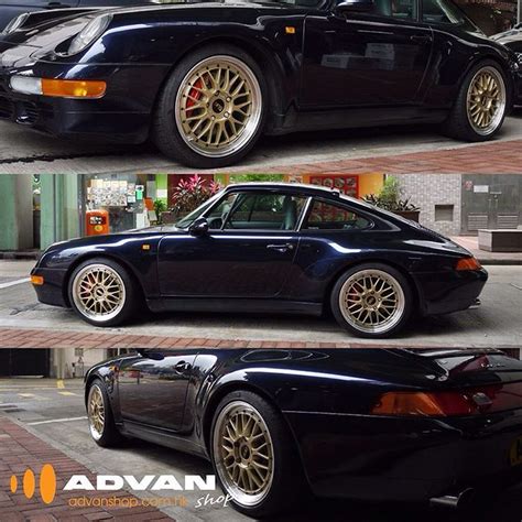 Porsche 993 C2 Bbs Lm Gold Center With Polished Outer Rim Flickr