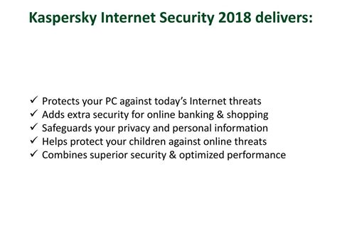 Ppt How To Activate Kaspersky Internet Security