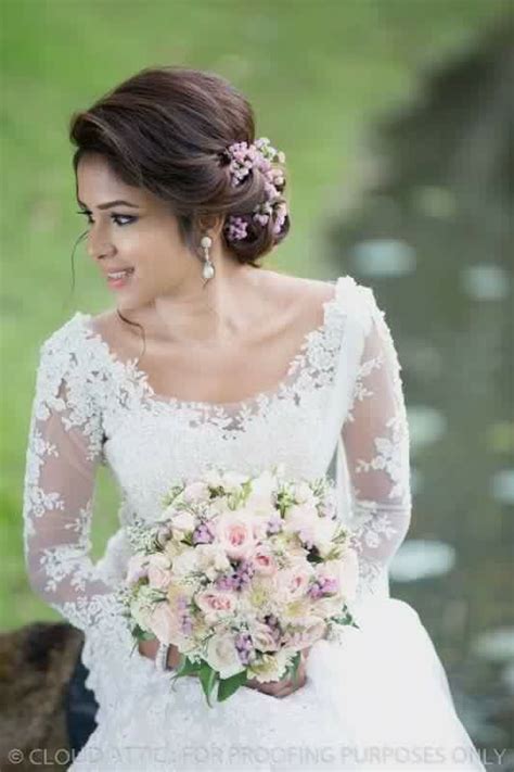 Western style pretty hair fake hair clips to pull free, wig clipart, western style, pretty png transparent clipart image and. Sri Lankan fashion | Bridal hairstyle indian wedding ...