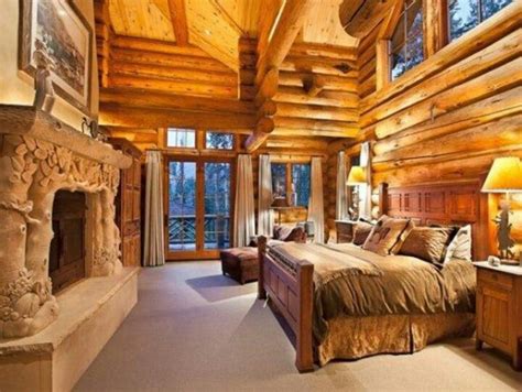 All rooms have a fireplace and the coziest atmosphere, ideal for a luxury get away with your loved one. Log cabin bedroom style | Ideas For a Dream Home ...