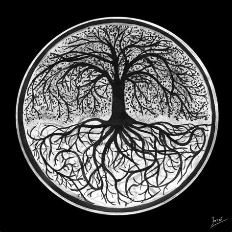 Like so many designs, this one is also very complex, every element has a deeper meaning in it, wich would be too much to write it down here and too personal. yggdrasil_by_fulgurer | Yggdrasil tattoo, Nordic tattoo ...