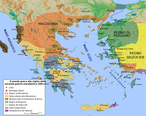 The ancient kingdom of macedonia (sometimes called macedon) was a macedonia briefly became the largest empire in the world under the reign of alexander the great in the fourth century b.c. File:Map Macedonia 200 BC-it.svg - Wikimedia Commons