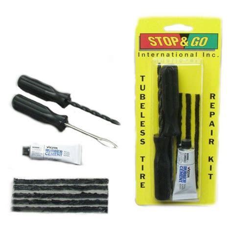 The stop & go tire plugger is mess free, doesn't damage the tpms, and you don't have to worry about a can freezing or exploding due to extreme temperatures. Stop & Go Tubeless Tire Repair Kit - 76002 | FortNine Canada