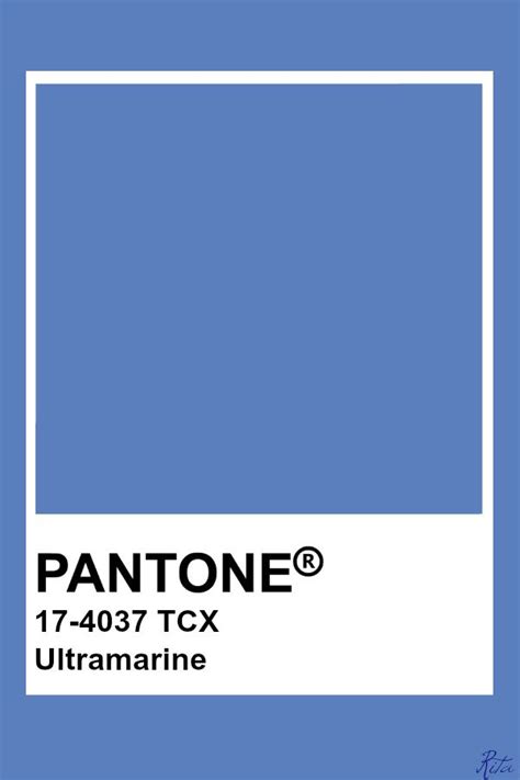 Pantone Ultramarine Pantone Blue Color Palette Design Pantone Color