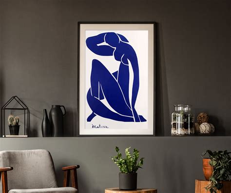 Henri Matisse Blue Nude II Print Henri Matisse Blue Nude II Etsy