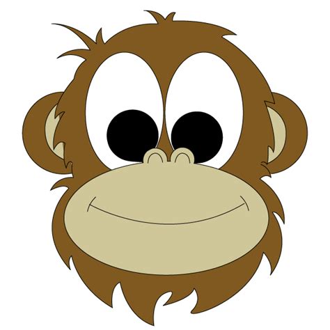 Monkey Face Creation Vupdateu Clipart Best Clipart Best