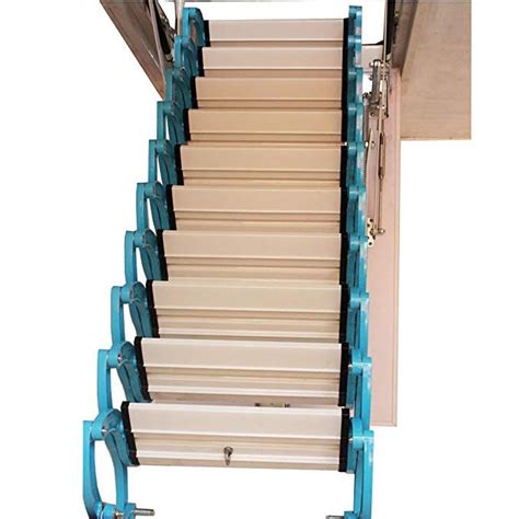 Heavy Duty Steel Metal Loft Wall Ladder Stairs Attic