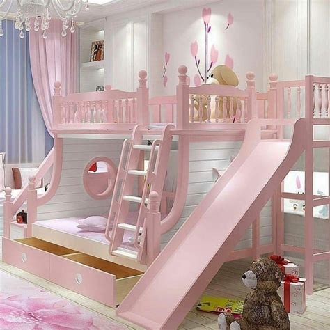 Cool Bunk Beds For Girls With Slides Bed Design