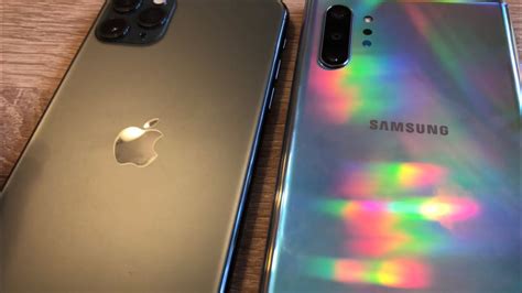 Apple Iphone 11 Pro Max Oder Samsung Galaxy Note 10 Plus Youtube