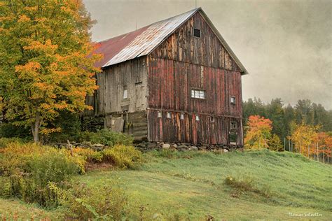 Rustic Charmed Cabot Vermont Photograph By T S Photo Art