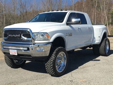 Ram 3500 dually has been spotted during some road tests. 2015 Ram 3500 Laramie Mega Cab Dually Lifted Loaded ...