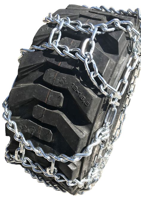 Snow Chains 124 28 124 28 Duo Grip Tractor Tire Chains Set Of 2 Ebay