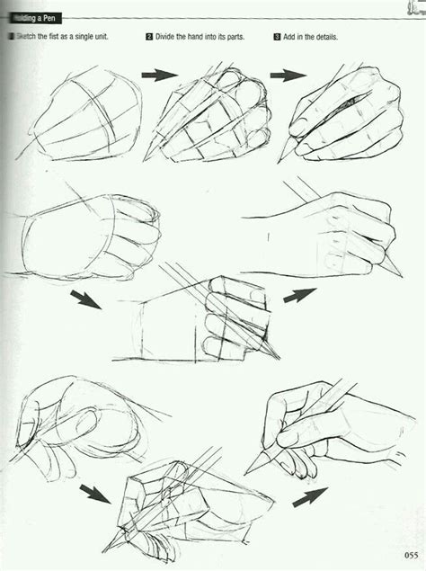 How To Draw A Hand Holding A Pencil At Drawing Tutorials