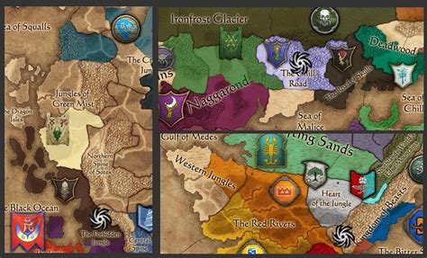 Warhammer 2 Mortal Empires Map Starting Positions Tigerfad