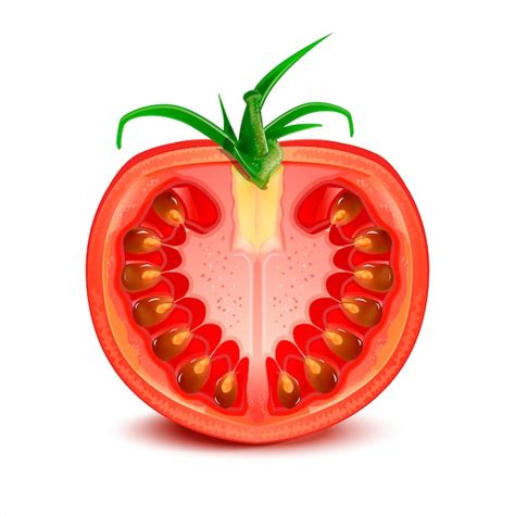 Premium Vector Tomato Illustration