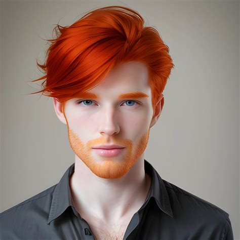 Attractive Redhead Male Arthub Ai