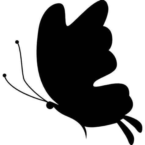 Belle Silhouette De Papillon Télécharger Icons Gratuitement