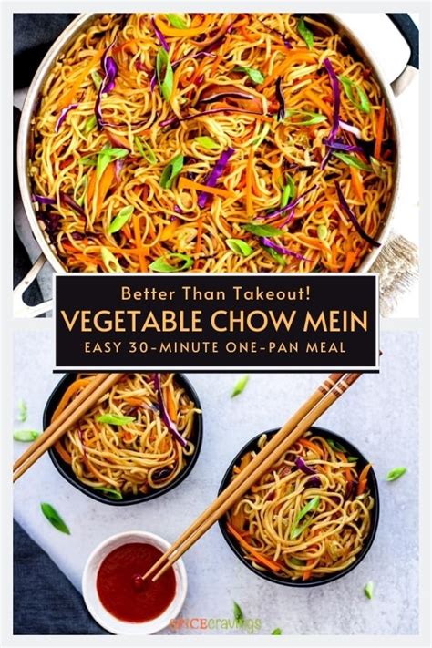 Easy Vegetable Chow Mein Hey Review Food