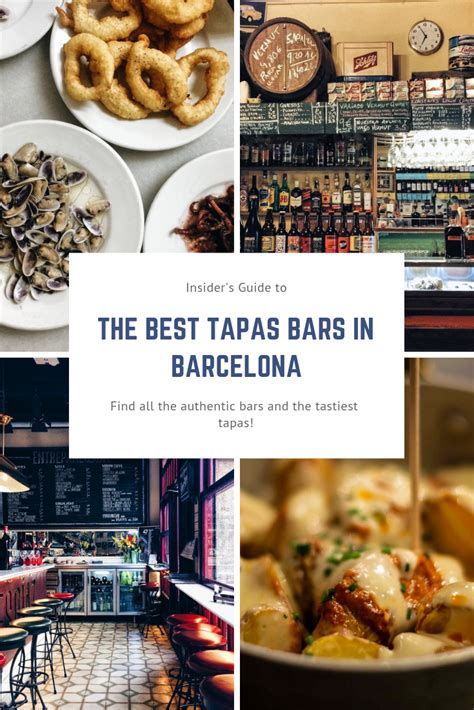 Best Tapas Bars In Barcelona Updated — Barcelona Food Experience