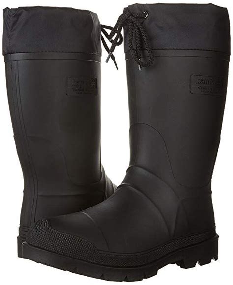 Kamik Mens Forester Insulated Rubber Boots Mens Hunter Boots Boots