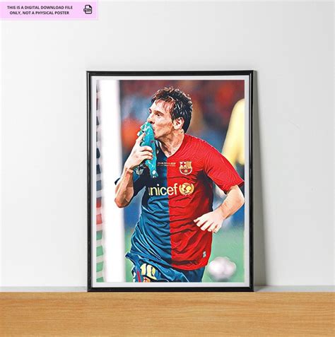 Lionel Messi Printable Poster Fc Barcelonamessi Printable Poster Messi