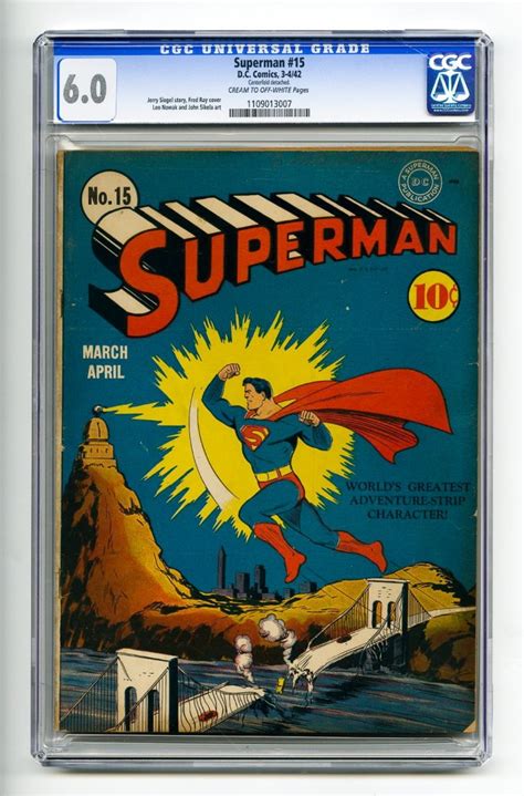 Superman Comic Book Values And Prices Issues 11 20 Comics Watcher
