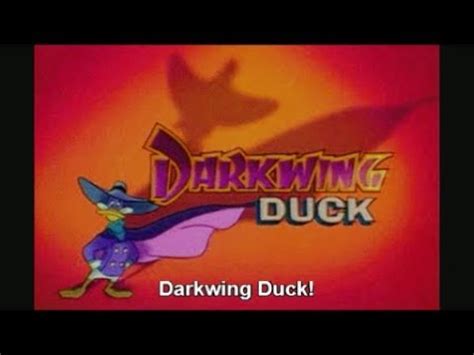 Darkwing Duck Theme Song In English Nightcore Version With Lyrics Youtube