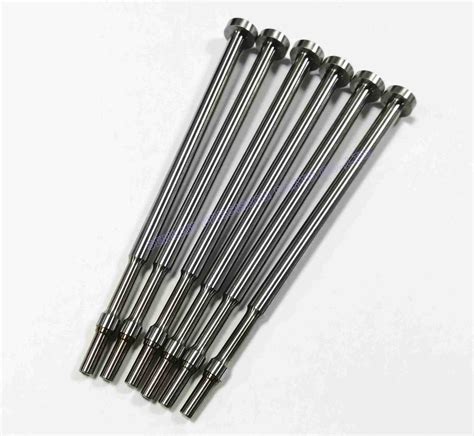 Qro90 Material Precision Mold Core Pins Injection Molding Pins With 46 48 Hrc