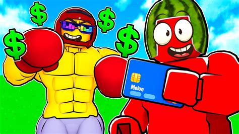 Spending 100000 To Become The Strongest Boxer In Roblox Youtube