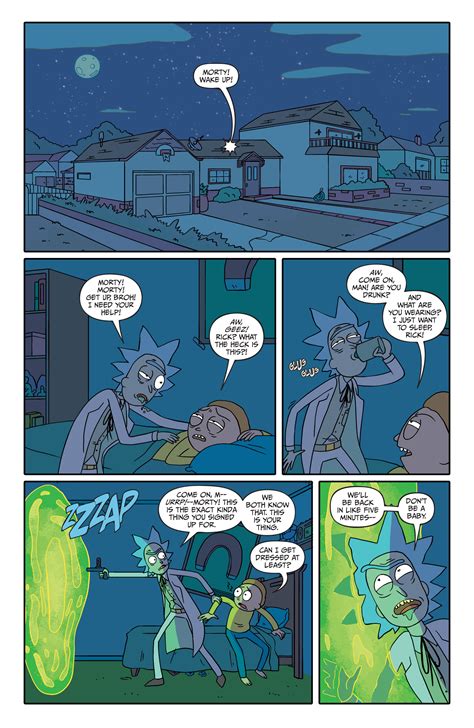 Read Online Rick And Morty Comic Issue 4