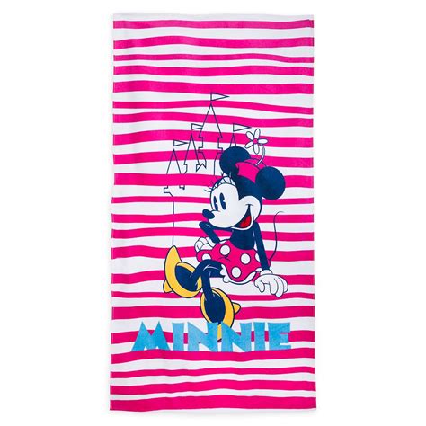 Minnie Mouse Beach Towel Buy Now Dis Merchandise News