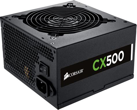 Corsair 500 Watt System Builder Atx Psupower Supply Ln47075 Cp