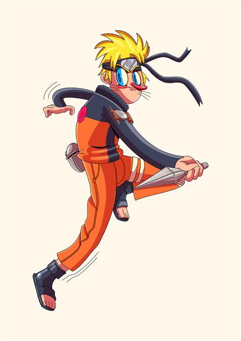 Naruto Shippuden Version Old Cartoon On Behance