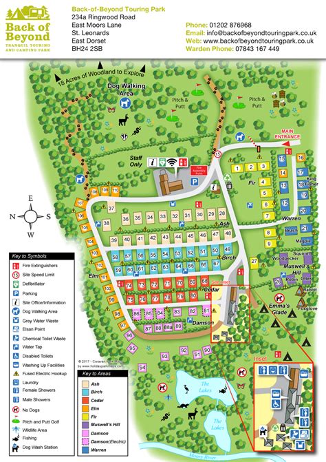 Welcome Holiday Park Map
