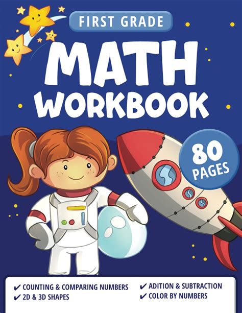First Grade Math Workbook Practice Addition Subtraction Comparing