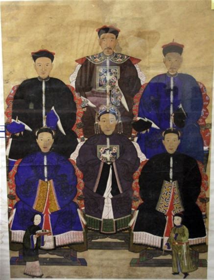 Qing Dynasty Court Portrait Mutualart