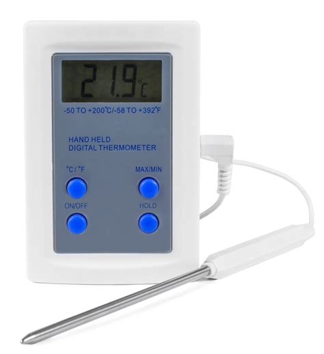 Andrew James Digital Catering Thermometer Temperature Probe Ideal For