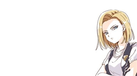 Anime Android 18 Blonde Blue Eyes Dragon Ball Namori Wallpaper