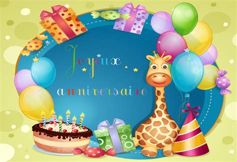 Carte Anniversaire Enfants Carte